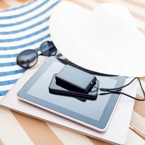 Hvordan kan jeg jobbe når jeg har ferie og bruke pc, mobil og nettbrett