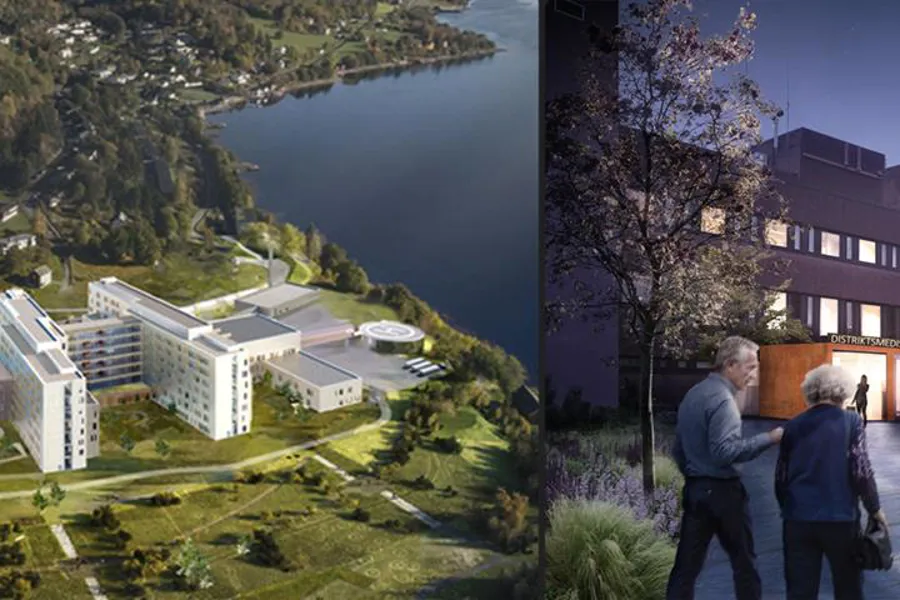 Det nye sjukehuset på Hjelset