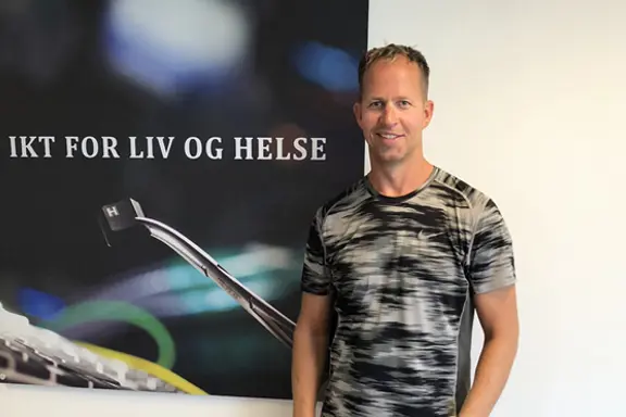 Portrettbilde av løsningsarkitekt Frode Jünge